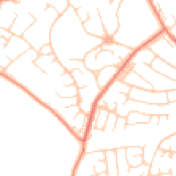 Daytime road noise heatmap for S35 4FW