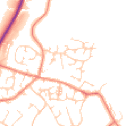 Daytime road noise heatmap for S35 4NY