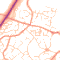Daytime road noise heatmap for S35 4NZ