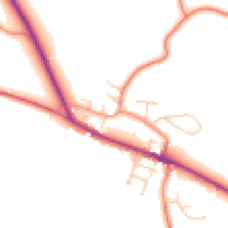 Daytime road noise heatmap for S35 7AA