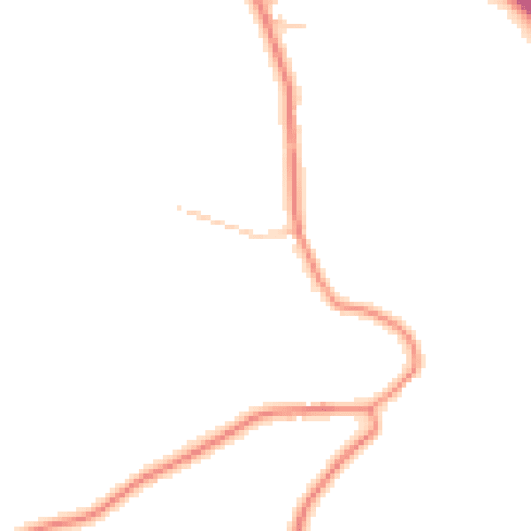 Daytime road noise heatmap for S35 7AR