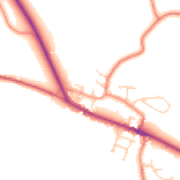 Daytime road noise heatmap for S35 7BD
