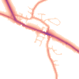 Daytime road noise heatmap for S35 7BH