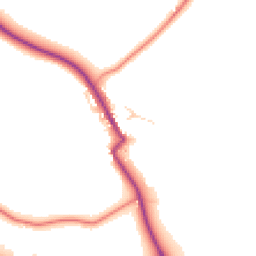 Daytime road noise heatmap for S35 7DB