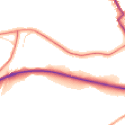 Daytime road noise heatmap for S35 7DH