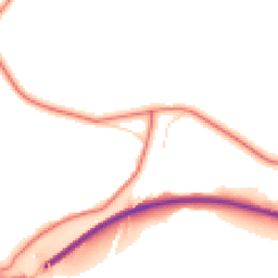 Daytime road noise heatmap for S35 7DL