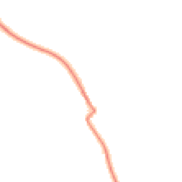 Night-time road noise heatmap for S35 7DT