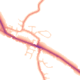 Daytime road noise heatmap for S35 7EB