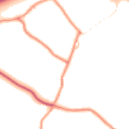Daytime road noise heatmap for S35 7FD