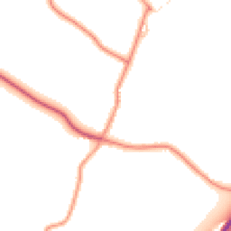 Daytime road noise heatmap for S35 7HG