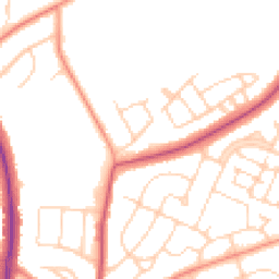Daytime road noise heatmap for S35 8NJ