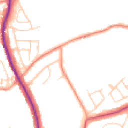 Daytime road noise heatmap for S35 8NL