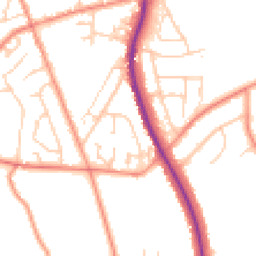 Daytime road noise heatmap for S35 8NX