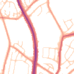 Daytime road noise heatmap for S35 8PA