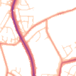 Daytime road noise heatmap for S35 8PD