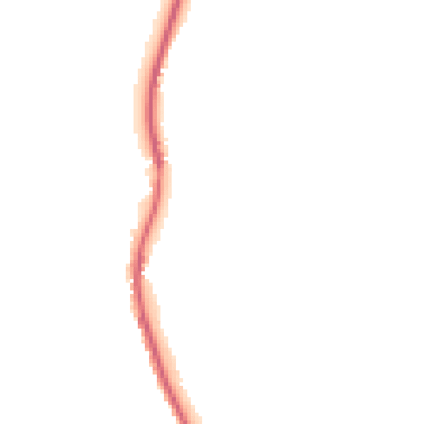 Night-time road noise heatmap for S35 8PW