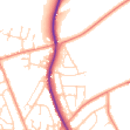Daytime road noise heatmap for S35 8PX