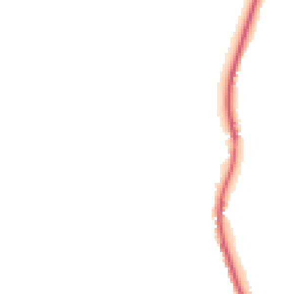 Night-time road noise heatmap for S35 8PZ