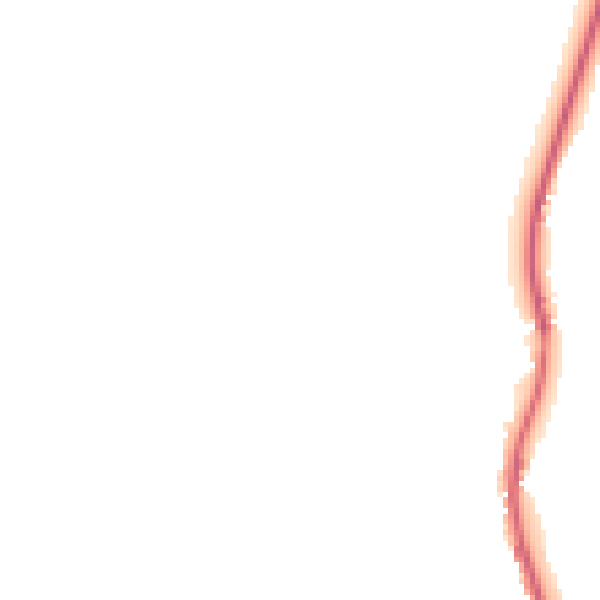 Night-time road noise heatmap for S35 8QE
