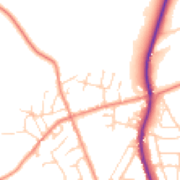 Daytime road noise heatmap for S35 8QF