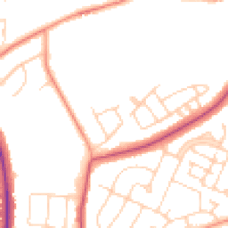 Daytime road noise heatmap for S35 8QP