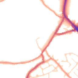 Daytime road noise heatmap for S35 9TS