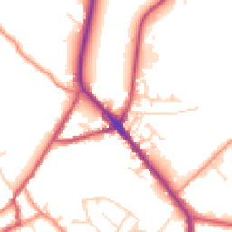 Daytime road noise heatmap for S35 9WJ