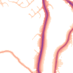 Daytime road noise heatmap for S35 9WQ