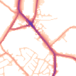 Daytime road noise heatmap for S35 9XL