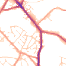 Daytime road noise heatmap for S35 9XW