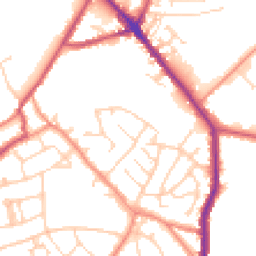 Daytime road noise heatmap for S35 9XX