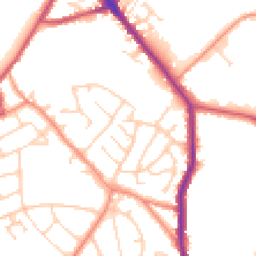 Daytime road noise heatmap for S35 9ZG