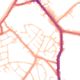 Daytime road noise heatmap for S35 9ZH