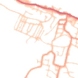 Daytime road noise heatmap for S36 1AD