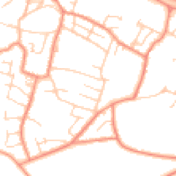 Daytime road noise heatmap for S36 1AF