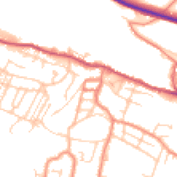 Daytime road noise heatmap for S36 1AL