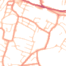Daytime road noise heatmap for S36 1BE