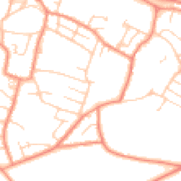 Daytime road noise heatmap for S36 1BG