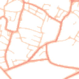 Daytime road noise heatmap for S36 1BH