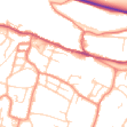 Daytime road noise heatmap for S36 1BJ