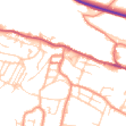 Daytime road noise heatmap for S36 1BN