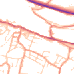 Daytime road noise heatmap for S36 1BR