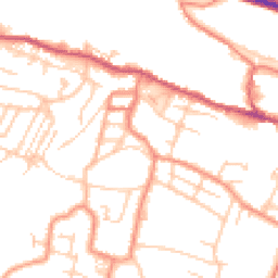 Daytime road noise heatmap for S36 1BT