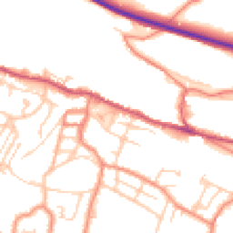Daytime road noise heatmap for S36 1BX