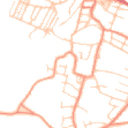 Daytime road noise heatmap for S36 1DA