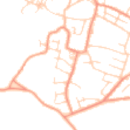 Daytime road noise heatmap for S36 1DD
