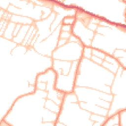 Daytime road noise heatmap for S36 1DF
