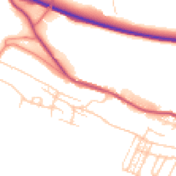 Daytime road noise heatmap for S36 1DR