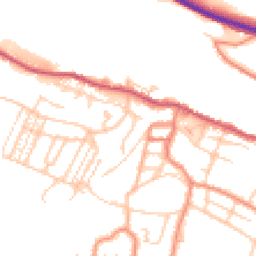 Daytime road noise heatmap for S36 1LN