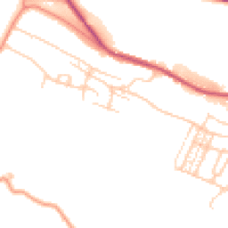 Daytime road noise heatmap for S36 1LS